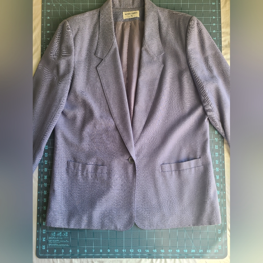 Alfred Dunner Women's Lavender Blazer
